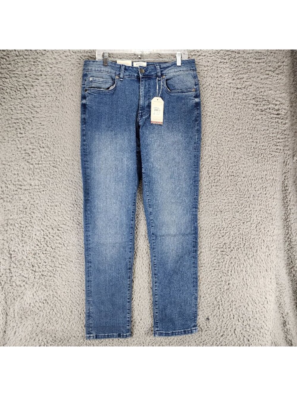 Ben Sherman Jeans Mens 31x34 Blue Stretch Denim Straight Fit *NWT*